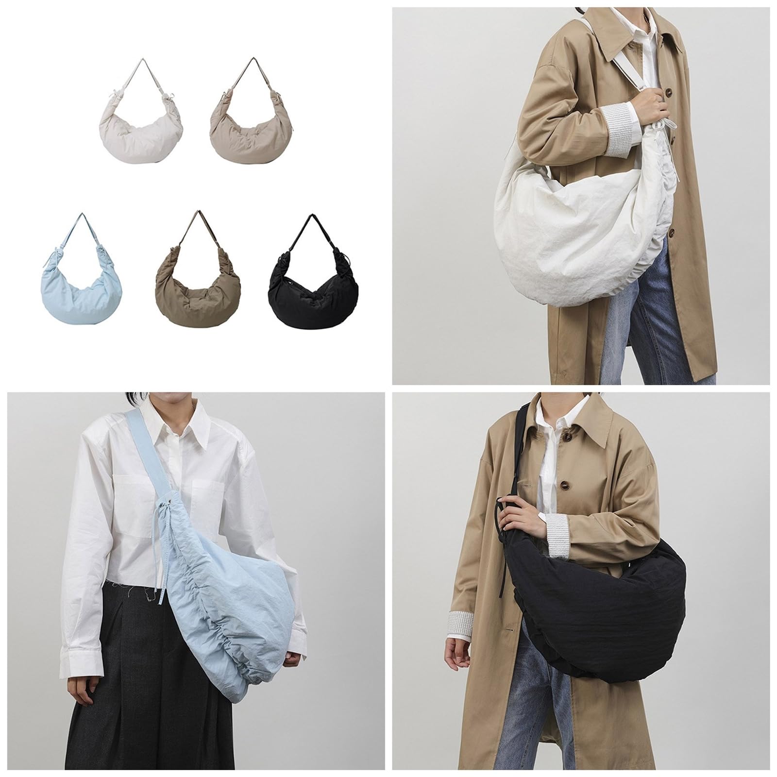 Bolsa de compras de gran capacidad para mujer