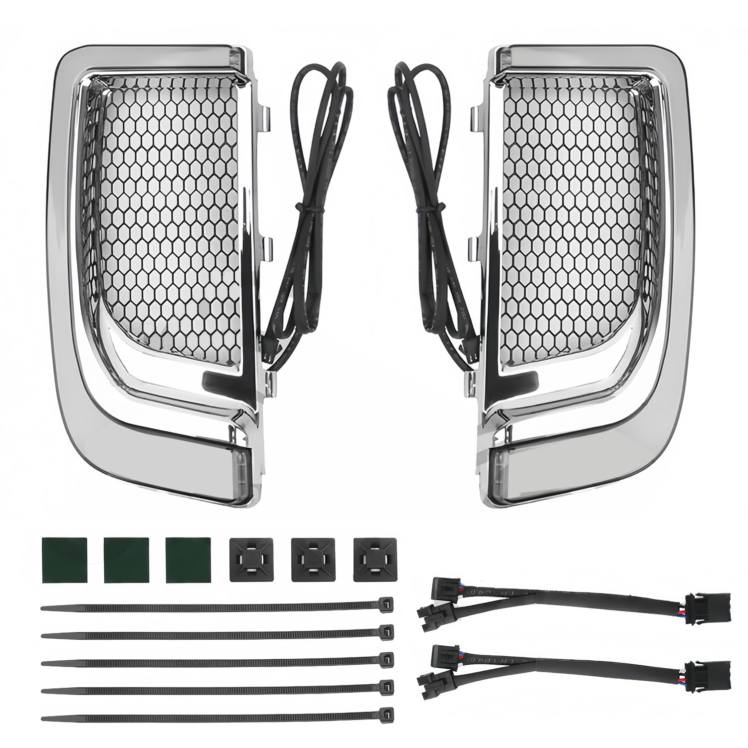 ハーレー ツーリング LED フェアリング ライト B CH ストリートグライド Amazon | PGMTOING バイク LED フェアリング FORハーレー用 FOR FLHT
