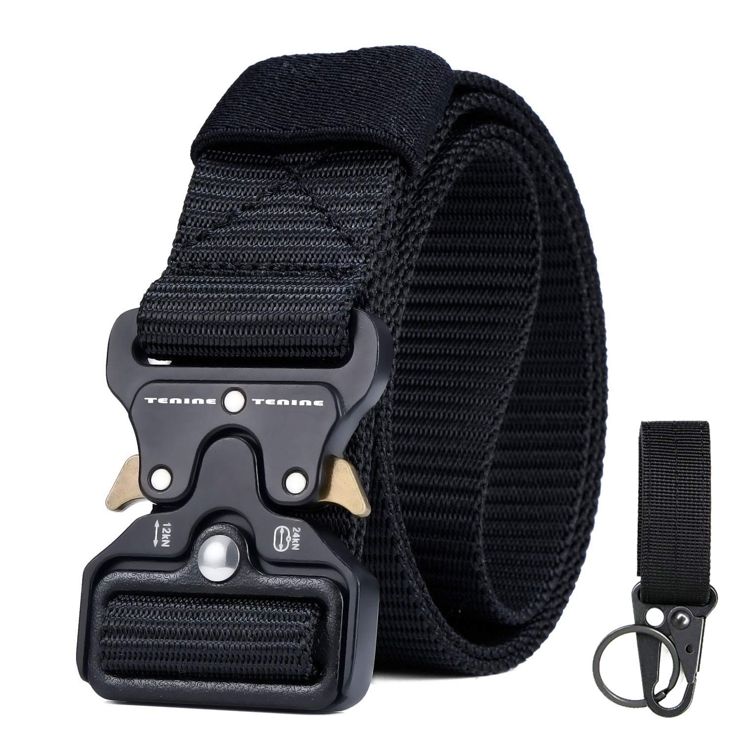 Buy TENINE Men Belt, QuickRelease Shooters Nylon Belts, Metal Buckle Belt Quick Release 1.5