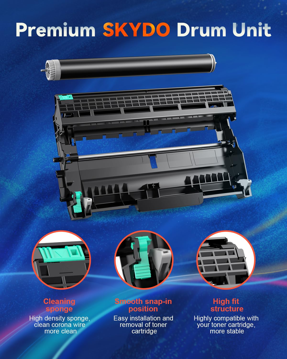 DR2300 Tamburo compatibile con Brother DR-2320 Tamburo DR2320 TN-2320 Toner per Brother MFC-L2700DW MFC-L2700DN MFC-L2720DW HL-L2340DW HL-L2300D DCP-L2520DW DCP-L2540DN MFC-L2740DW