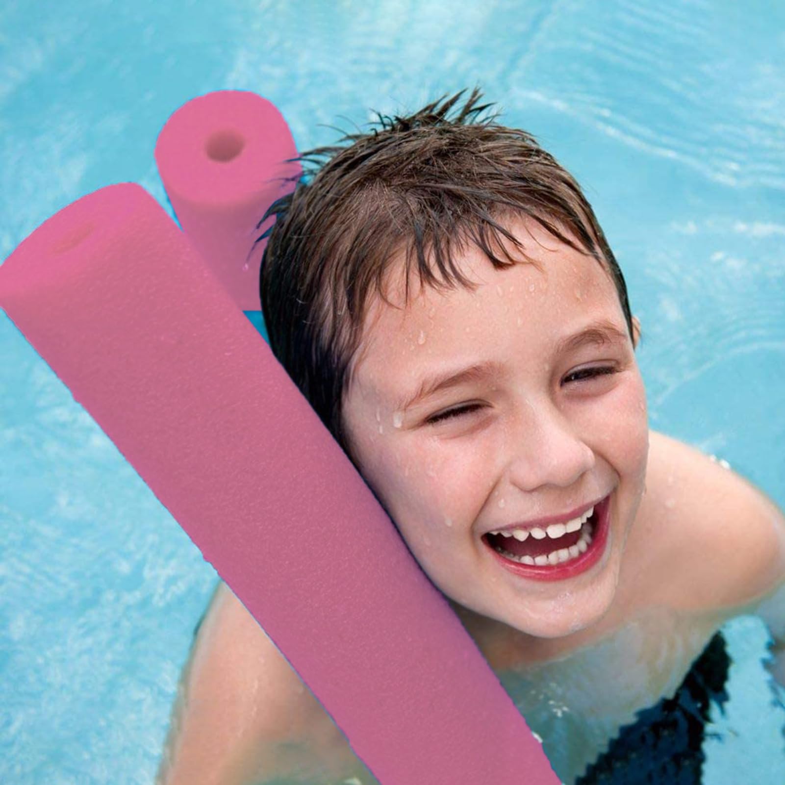 Schwimmbadnudeln | Schaumstoff-Wassernudeln für Pool | hohl, 152,4 cm lang, weicher Auftriebsstab für Familie, Spaß, See, schwimmend, Freizeit, Entspannung, Fluss, Erwachsene, Wasserspiel, Strand