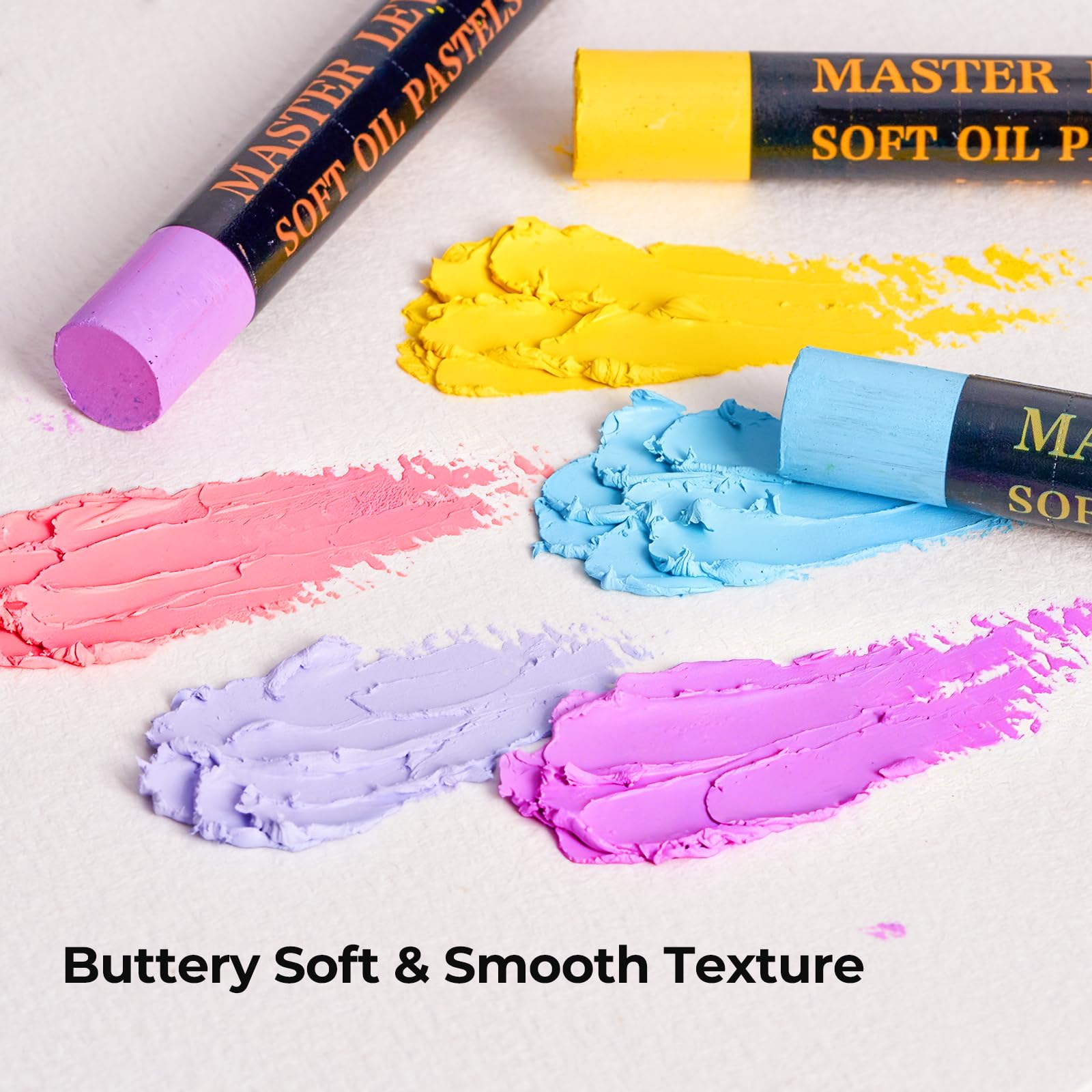 LIGHTWISH Pasteles al óleo suaves, juego de 77 colores florales (78 unidades, 2 blancos incluidos), textura suave y suave, alta resistencia a la luz, ideal para artistas, estudiantes y principiantes