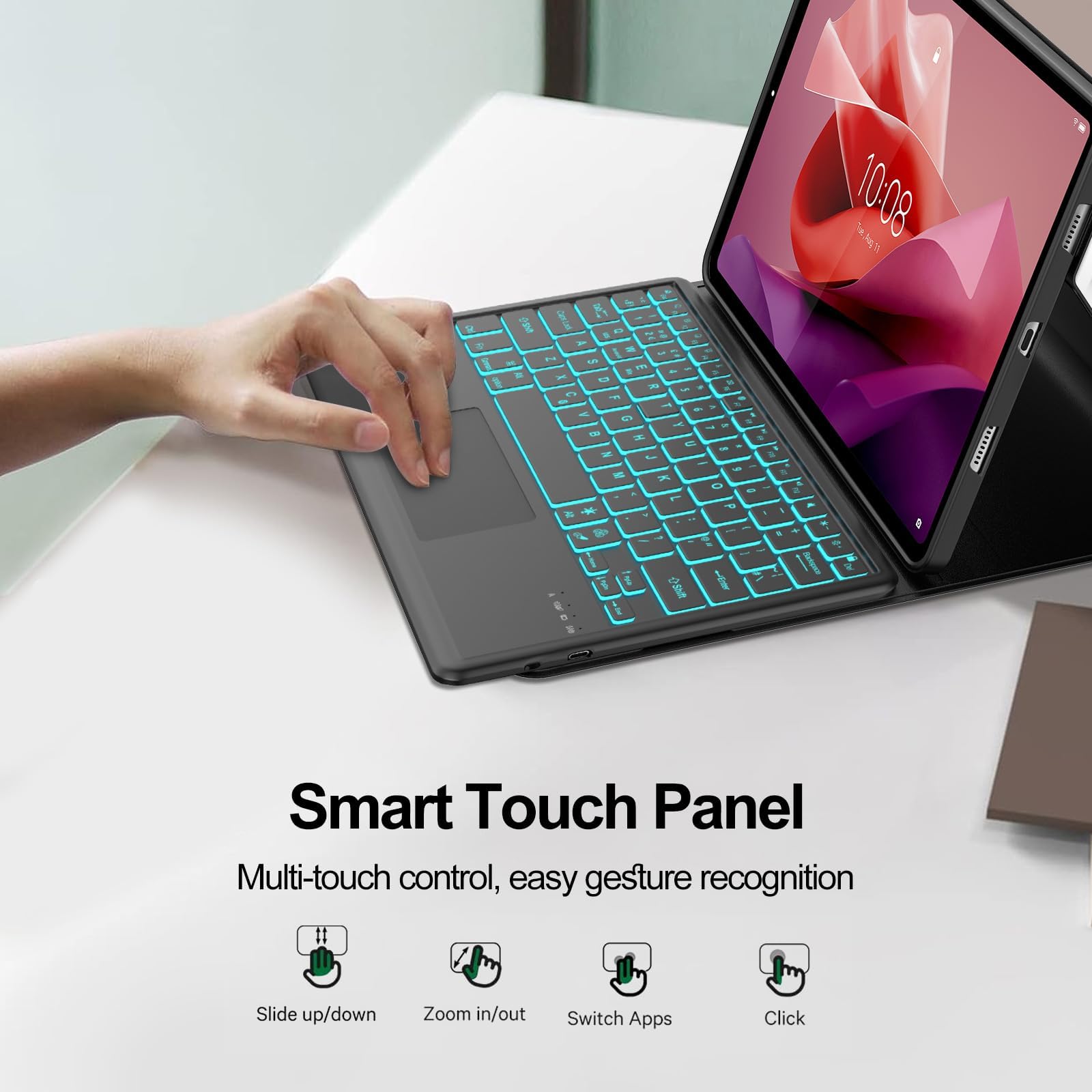 Amazon.co.jp: タッチキーボードケース Xiaomi Redmi Pad 2 Pro 12.1