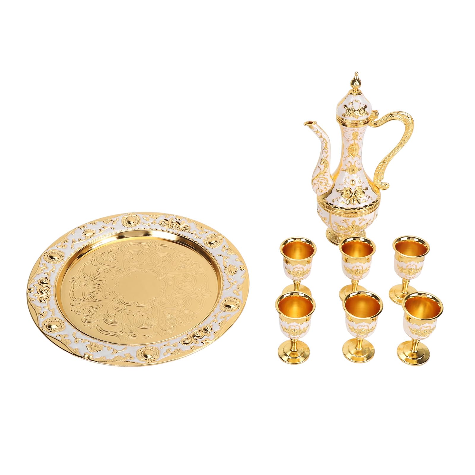 Amazon.com | Vintage Metal Kettle Set, Exquisite Luxury Retro