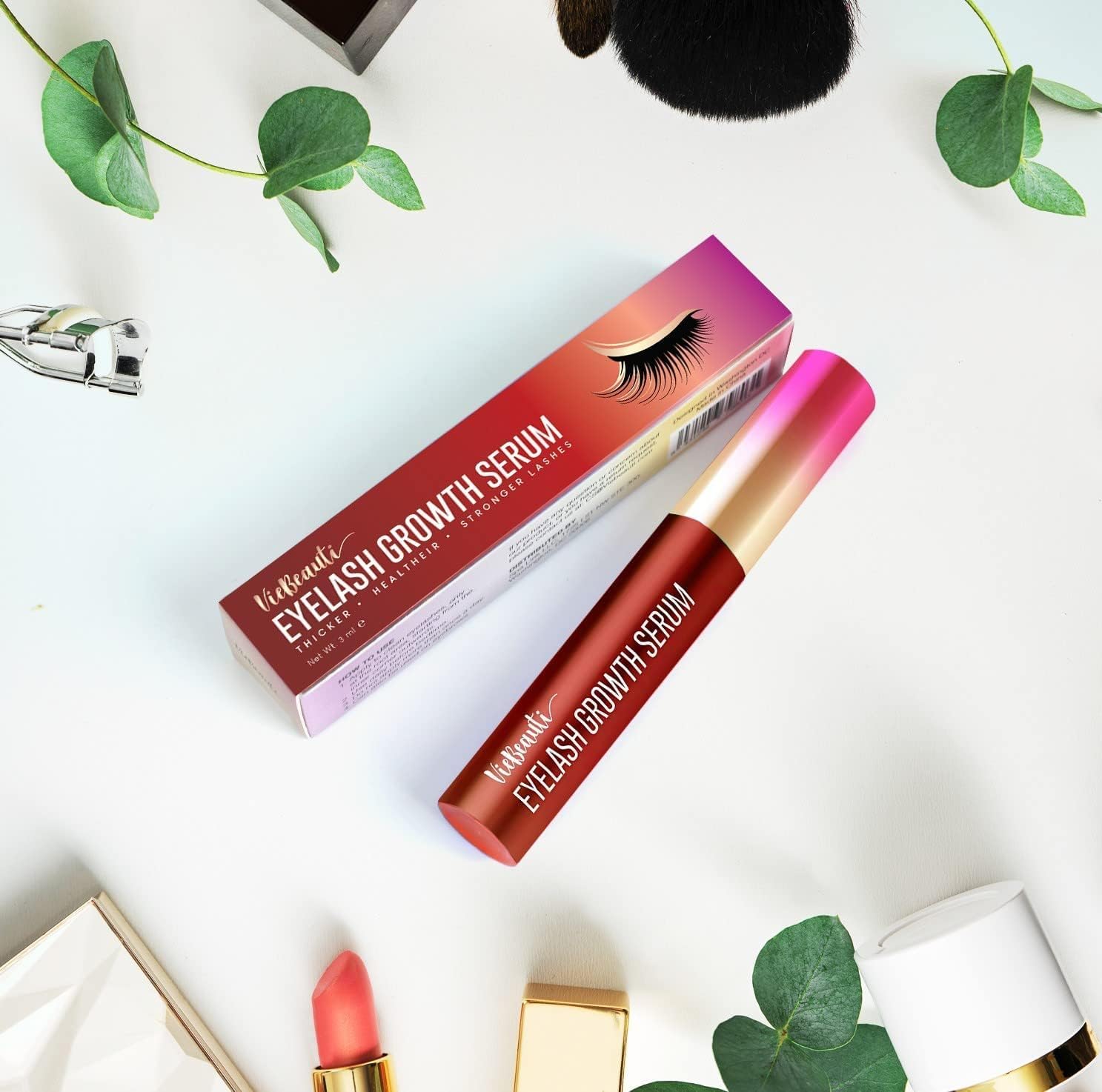 VieBeauti Eyelash Serum for Daily Lash Care, Gentle PGA-Free Lash Conditioning Serum to Support Healthier Looking Lashes, Vegan & Cruelty-Free - Image 7