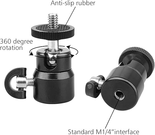 Miniatura 3 de Soporte para proyector de fotocopias pico, soporte de video de Chromlives para teléfono, soporte de teléfono ajustable de mesa, mini trípode de