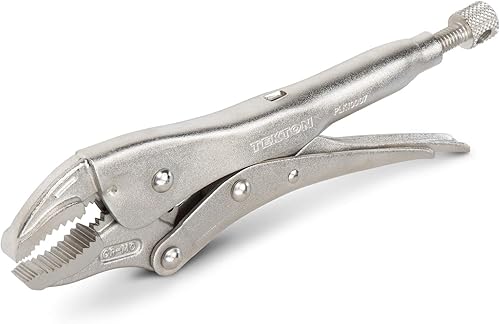 Miniatura 10 de TEKTON Alicates de bloqueo de mandíbula curvados de 5 pulgadas  PLK10005