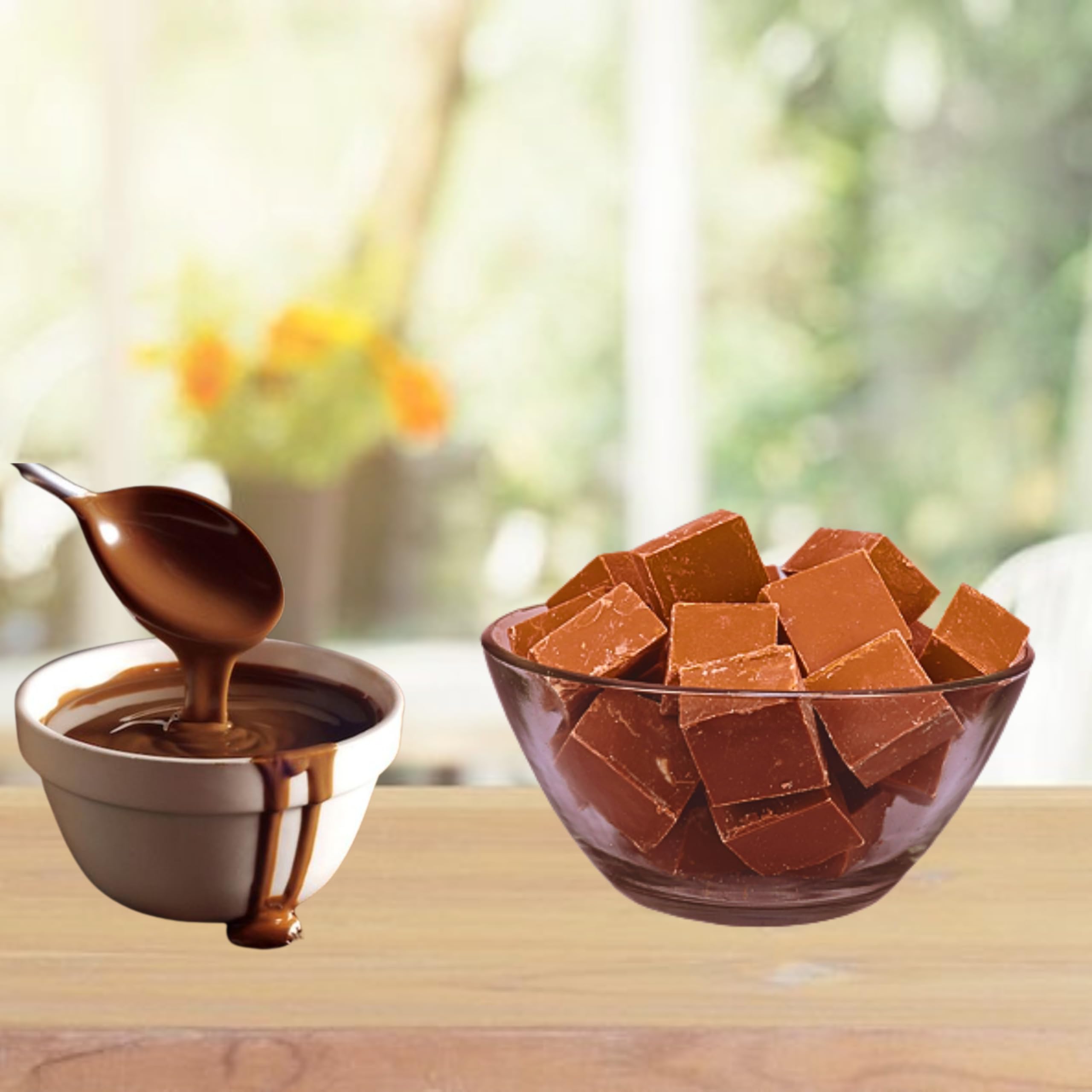 OotyMade.com Homemade Plain Milk Chocolate Bar - 500 Grams | Handcrafted Ooty Chocolates | Gift Pack for Chocolate Lovers | Hand made Ooty Chocolate