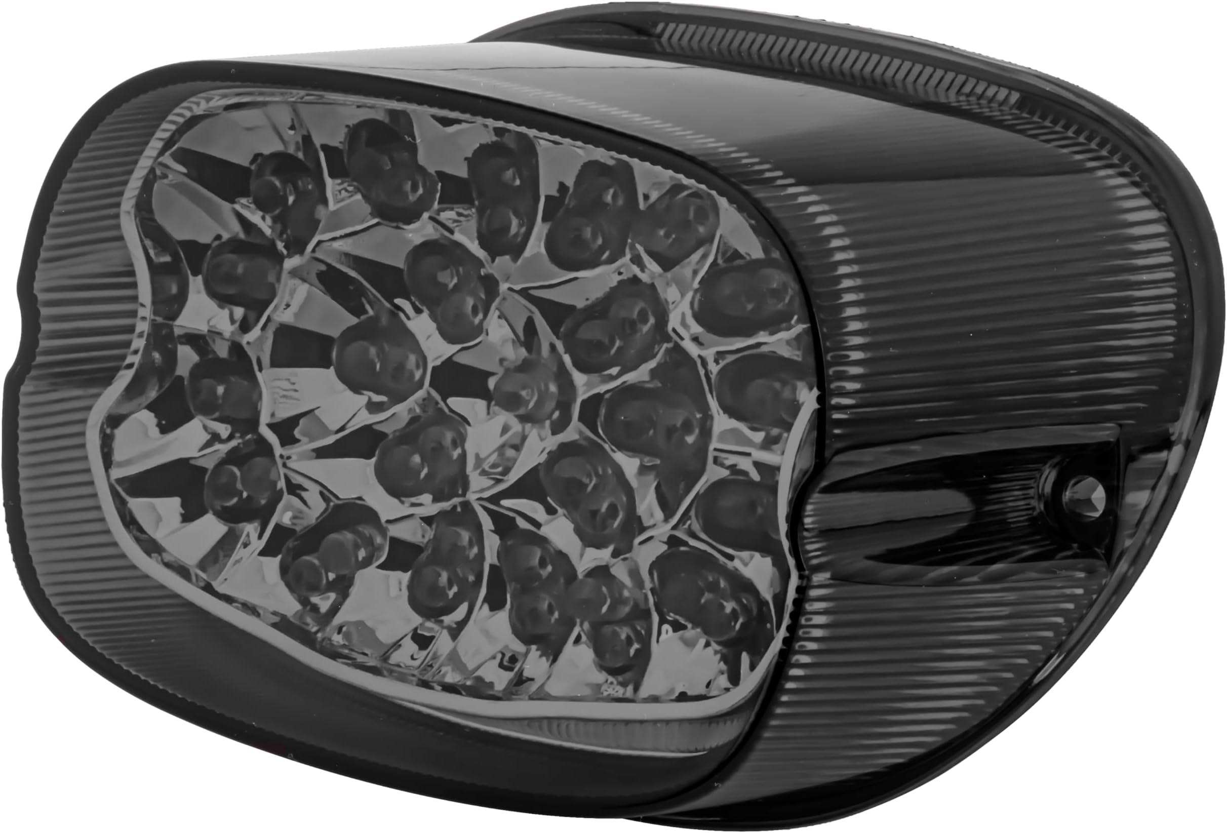 Eagle Lights 8900TL2-S Squareback LED Tail Light Kit with Integrated Turn Signals for Harley Davidson Motorcycles - Smoked