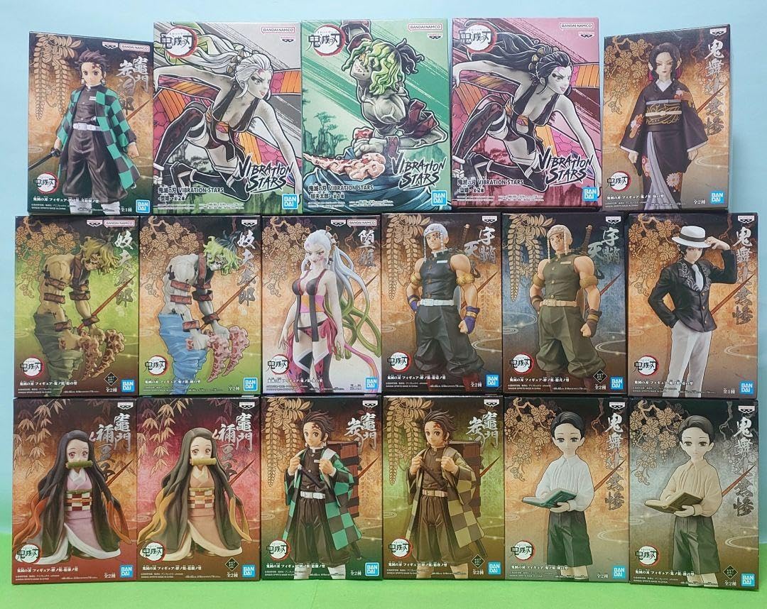 Amazon.co.jp: 鬼 滅フィギュア 17点セット : Toys & Games