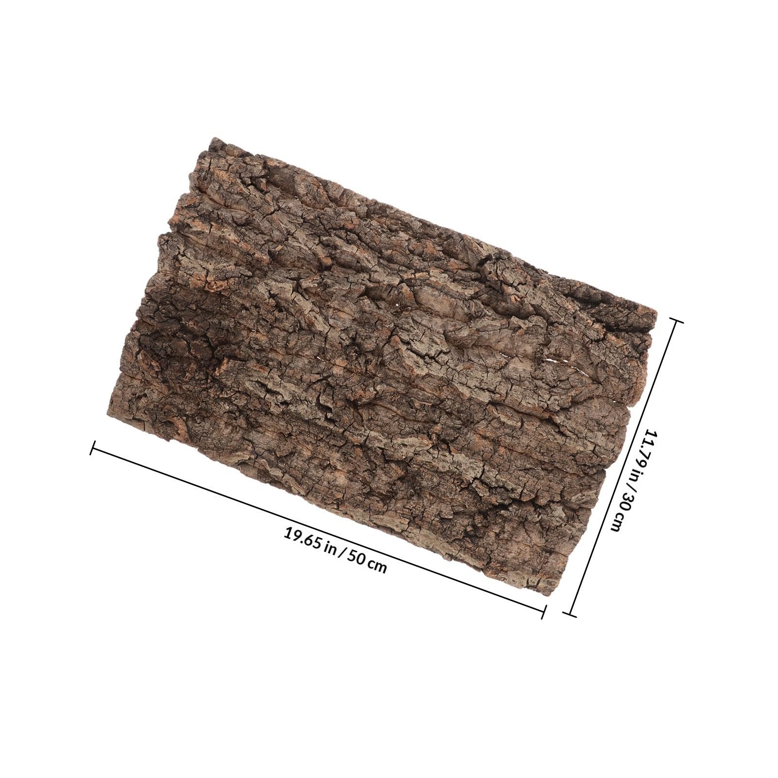 Ciieeo Pared de Corteza de Corcho Natural para Terrario de Gecko Lagarto y Serpiente Fondo Decorativo para Tanques y Plantas Fácil Instalación Duradero y Ecológico
