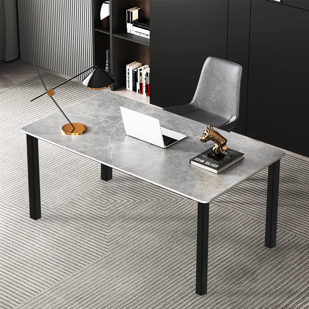 HUOLE 4 Piezas Patas para Muebles Regulables 4 Piezas -90cm (Negro) Patas Negras de Metal para Muebles con Tornillos Patas de Metal Redonda para Sofá Cama Mesa y Sillas Armarios Patas