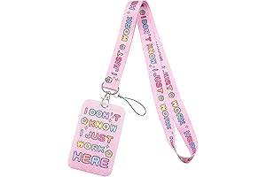 Pink ID Badge Holder Lanyard: Cute, Practical, and Stylish Accessory
