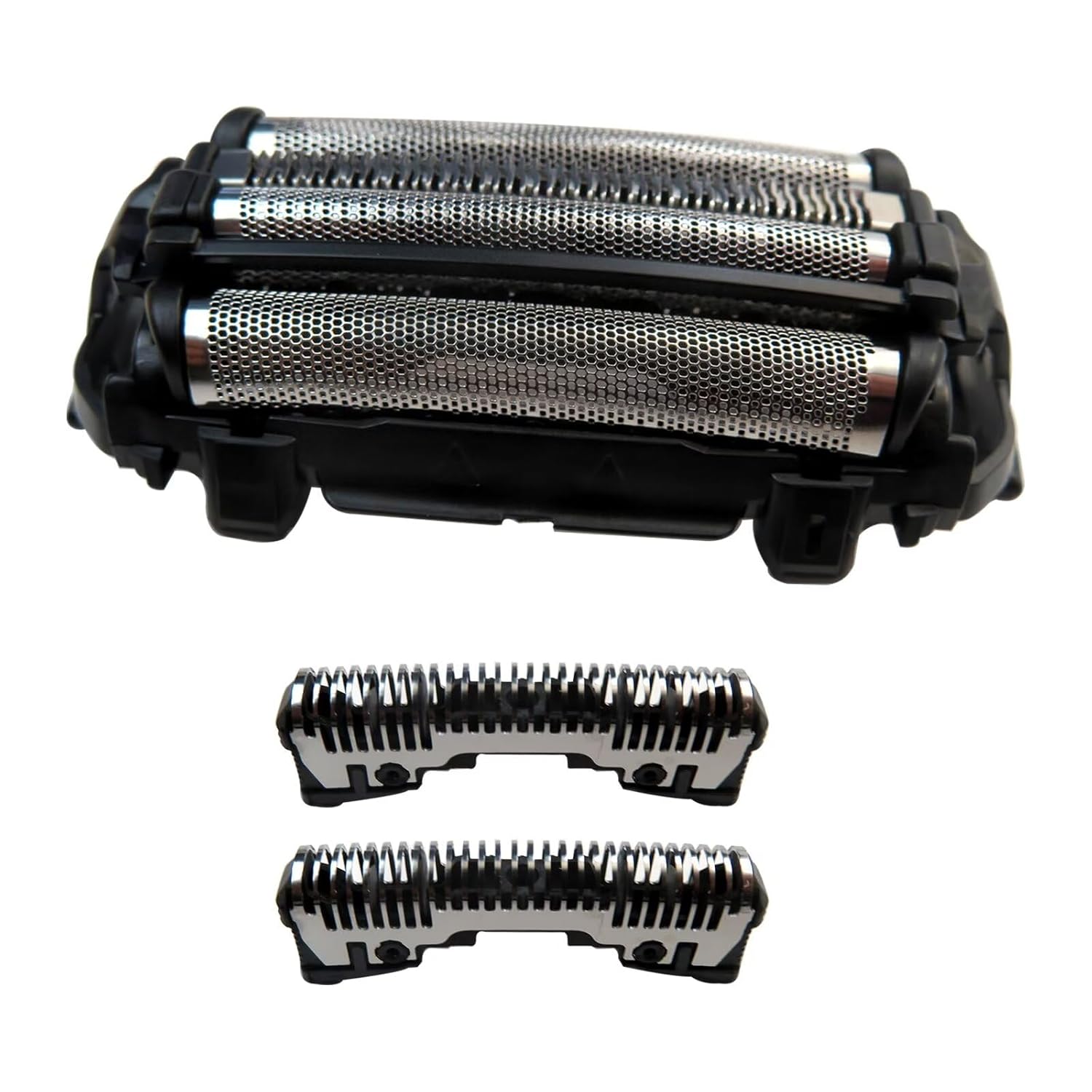 Upgraded 4-Blade WES9025PC Replacement Shaver Outer Foil/Inner Blade, ES-LA93/LA63 for Panasonic