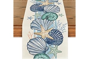 Artoid Mode Beach-Themed Table Runner