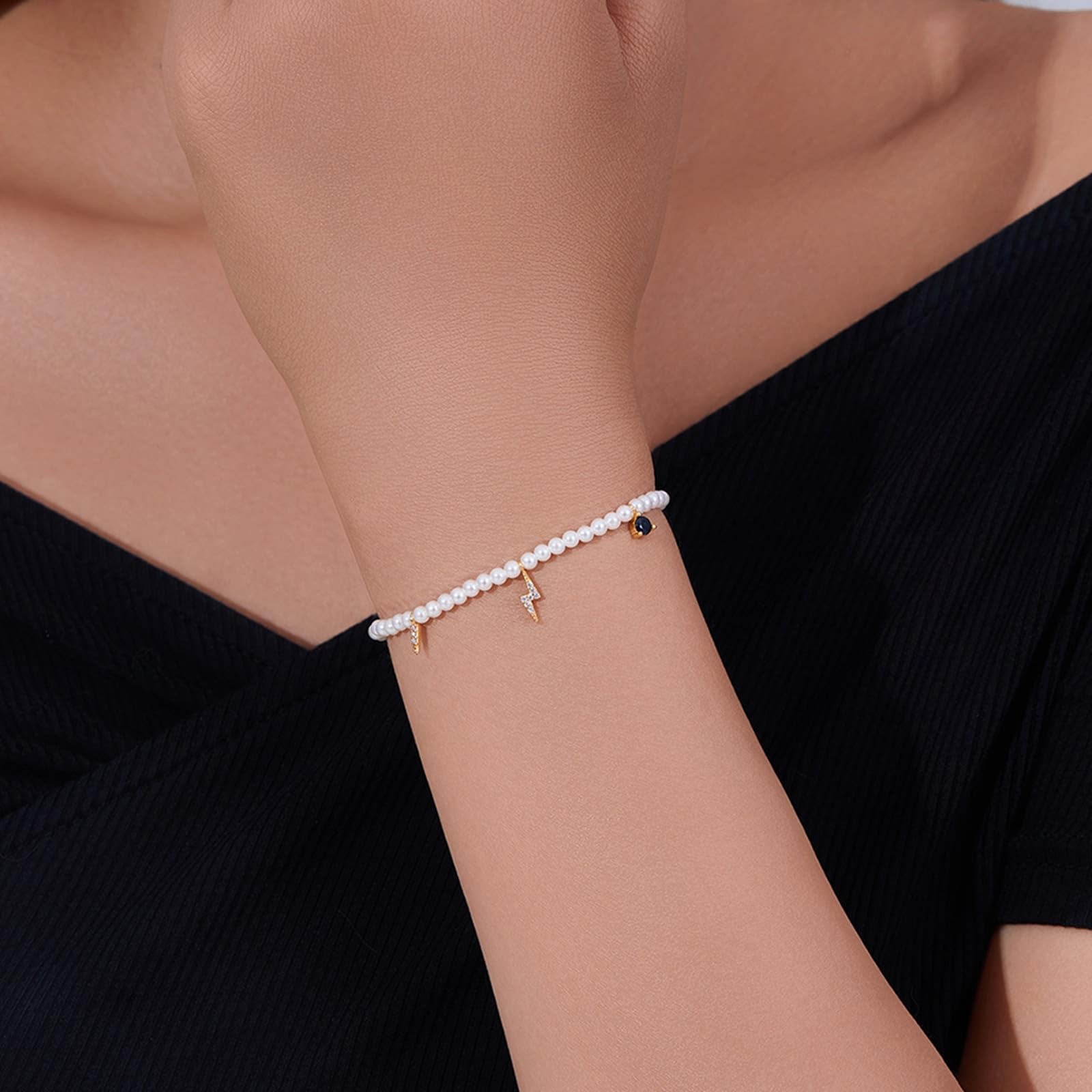 Bracelets classiques en or 9 K/14 K/18 carats pour femme avec diamant véritable, or jaune 375/585/750 avec saphir