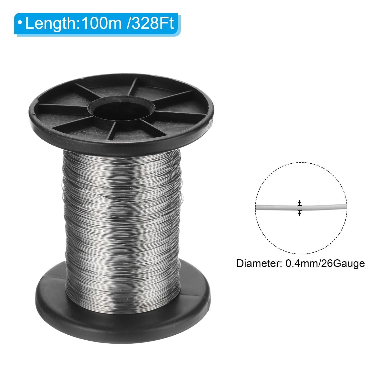 PATIKIL 304 Stainless Steel Wire - Image 2