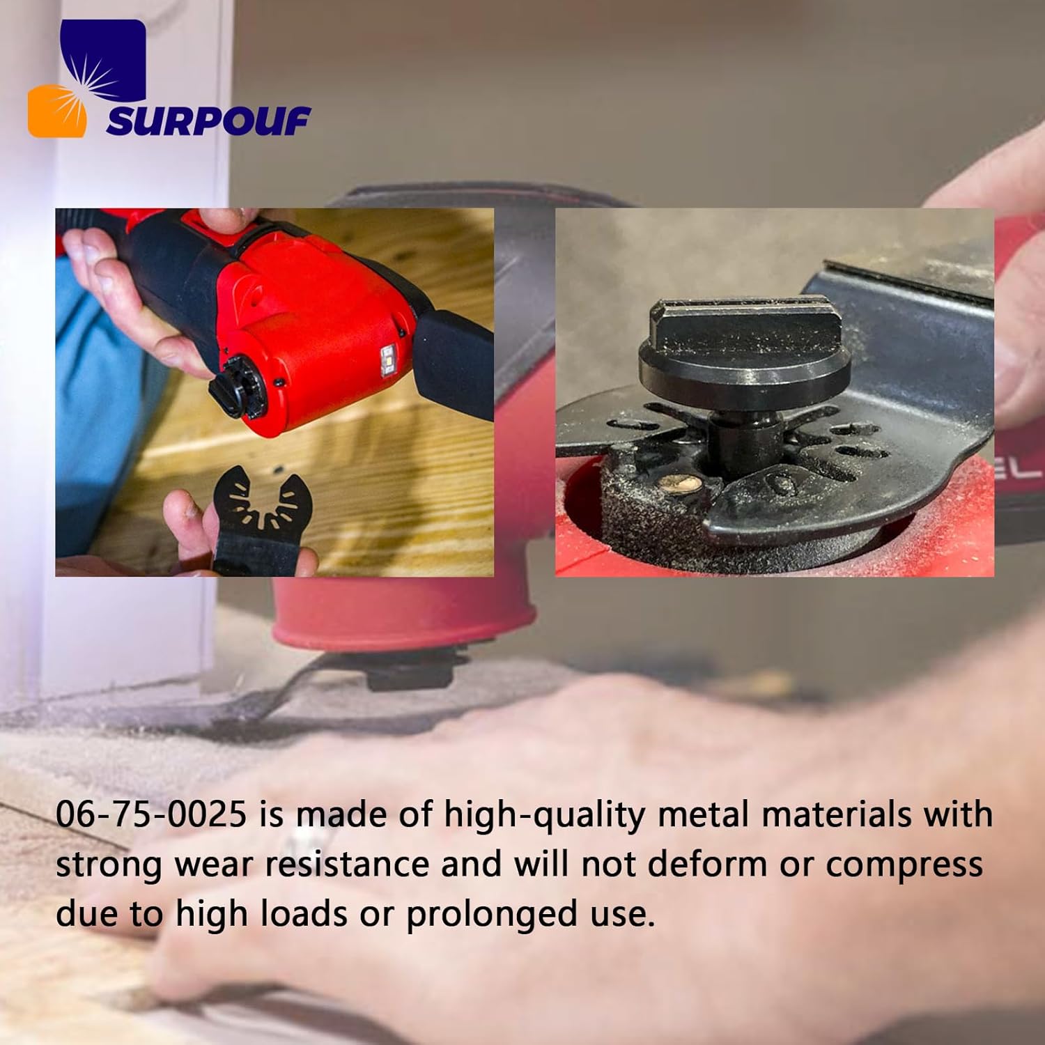 06-75-0025 Blade Backing Pad Screw Replacement Part Fits For 2626-20 18-Volt Multi-Tool (1pc 06-75-0025)