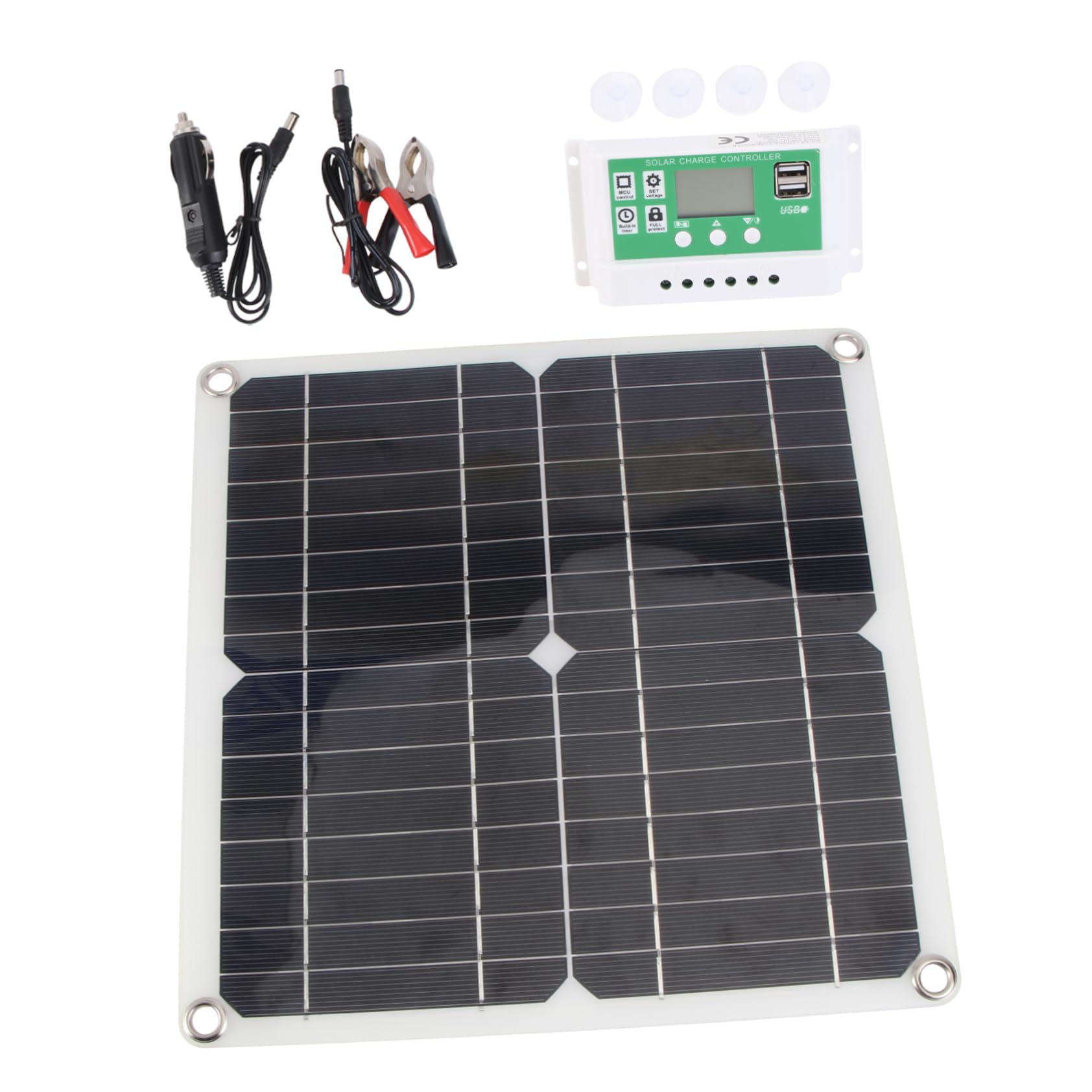HANABASS 1set Flexible Solar Panel Charger Outdoor Solar Charging Device for Camping Hiking Portable Your Devices Convenient