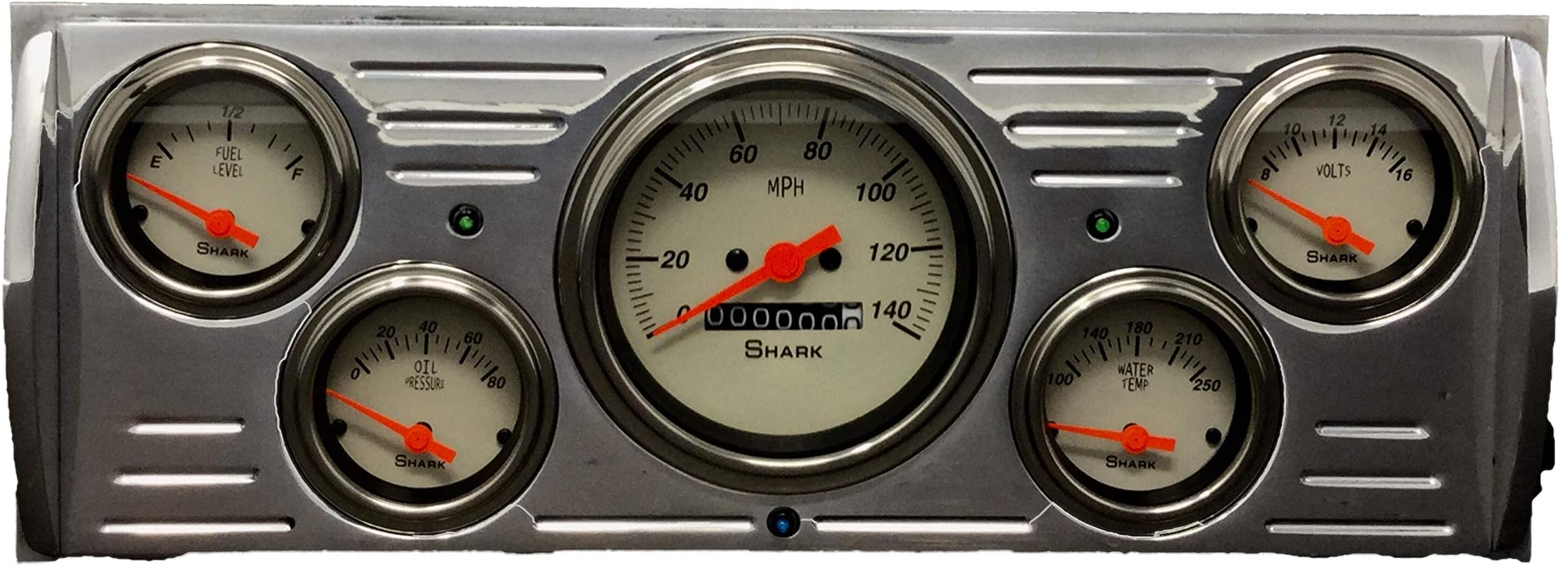 1941 1942 1943 1945 1946 Chevy Truck 5 Gauge Dash Cluster Panel Set Mechanical