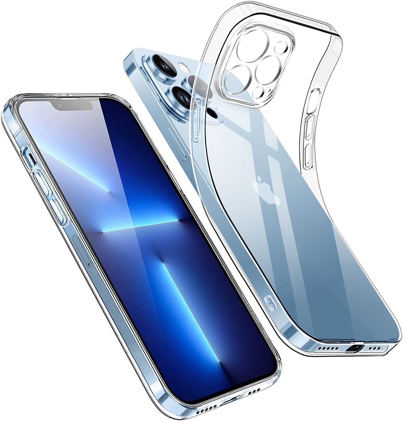 Cover Trasparente Anti-ingiallimento Per IPhone 12: Custodia Sottile In TPU Con Protezione Antiurto