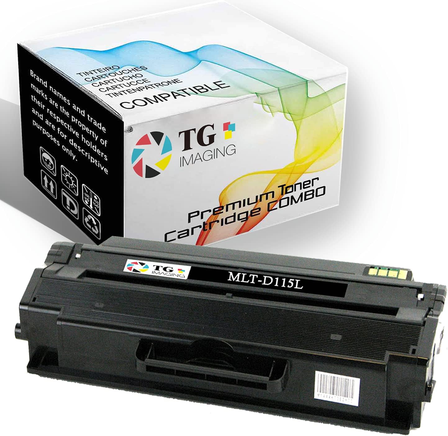 Compatible MLT-D115L High Yield Toner For Samsung 115L SL-M2820DW SL-M2870FW by TG Imaging