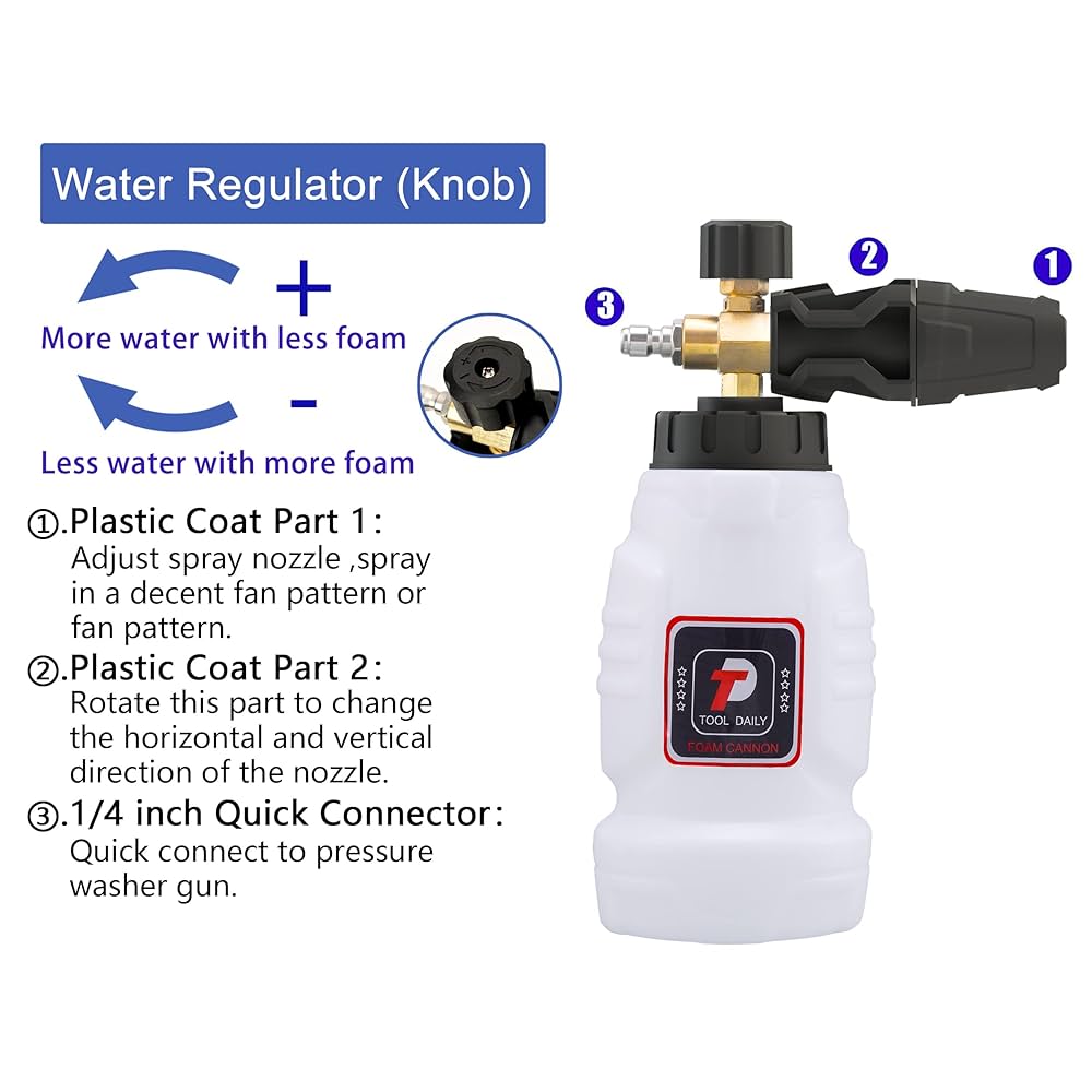 Best Foa Cannons For Pressure Washer - Pressure Washer Universe