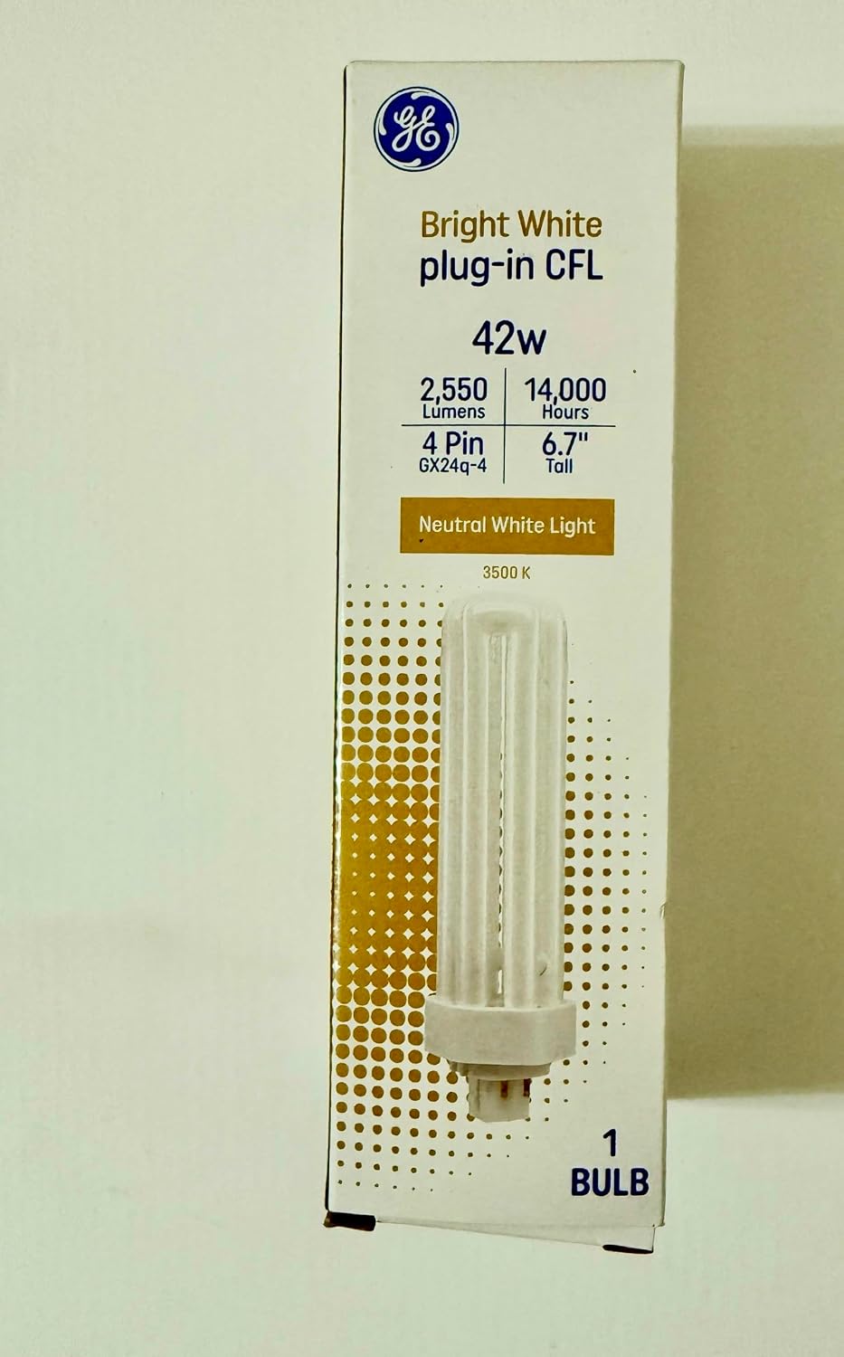 GE 150-Watt EQ Triple tube Bright White GX24Q-4 Pin Base Cfl Light Bulb Item #903790 | Model #93130294