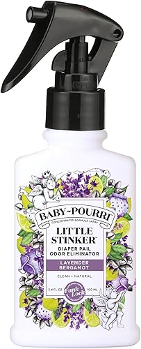 Baby-Pourri Little Stinker - Espray ambientador de olores para pañales, 3.4 onzas líquidas, lavanda, bergamota, eucalipto y vainilla