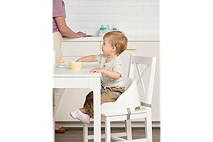 Regalo Baby Toddler Bench Seat- Secures Toddler by Three-Point Safety Harness