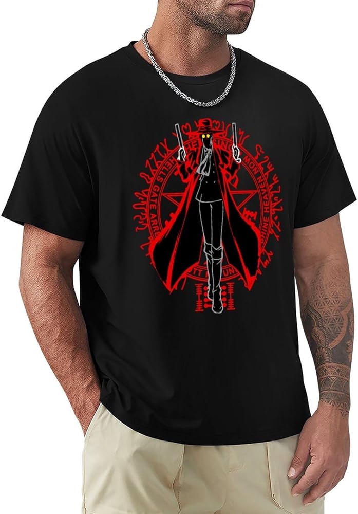 Alucard Vampire Hellsing Anime Manga Japan Men's Basic Short