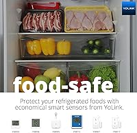 Vista 4 de El sensor inteligente de temperatura y humedad funciona con Alexa IFTTT, higrómetro digital inalámbrico de 1/4 milla de alcance súper largo