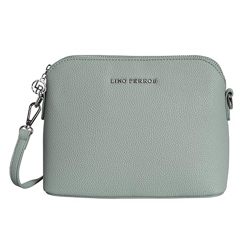 Lino Perros Womens Pink Synthetic Leather Sling Bag (TURQUOISE)