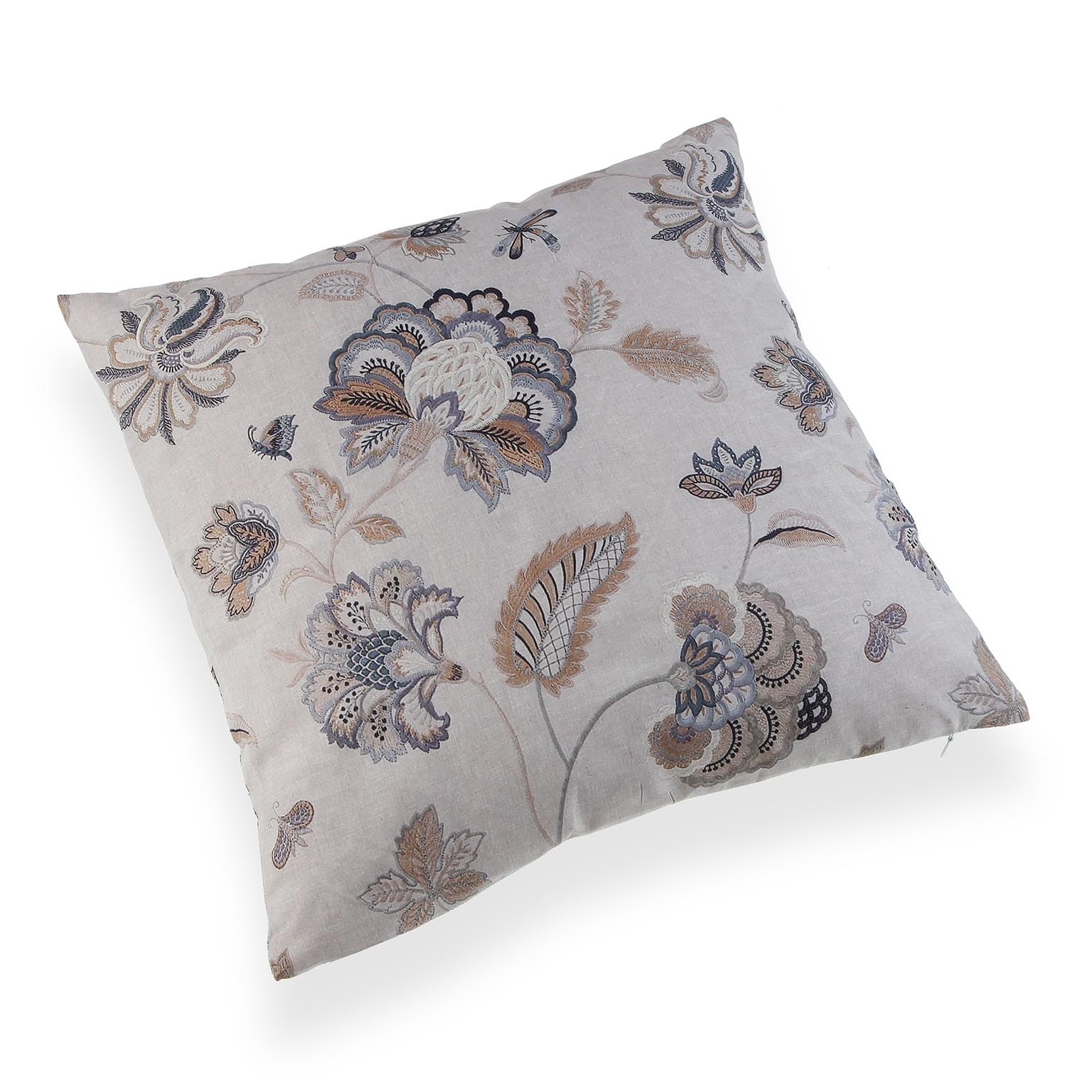 Coussin gris Versa 45x45 cm classique grand confort pour décoration canapé de salon