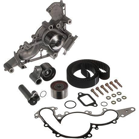 Gates TCKWP298 Timing Belt Kit with Water Pump for Perfect Engine Performance