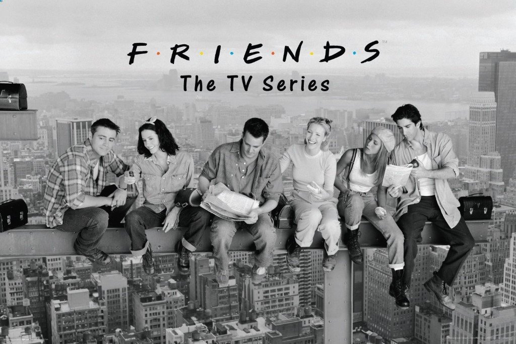 Amazon.com: Culturenik Friends On Beam Over New York NY TV