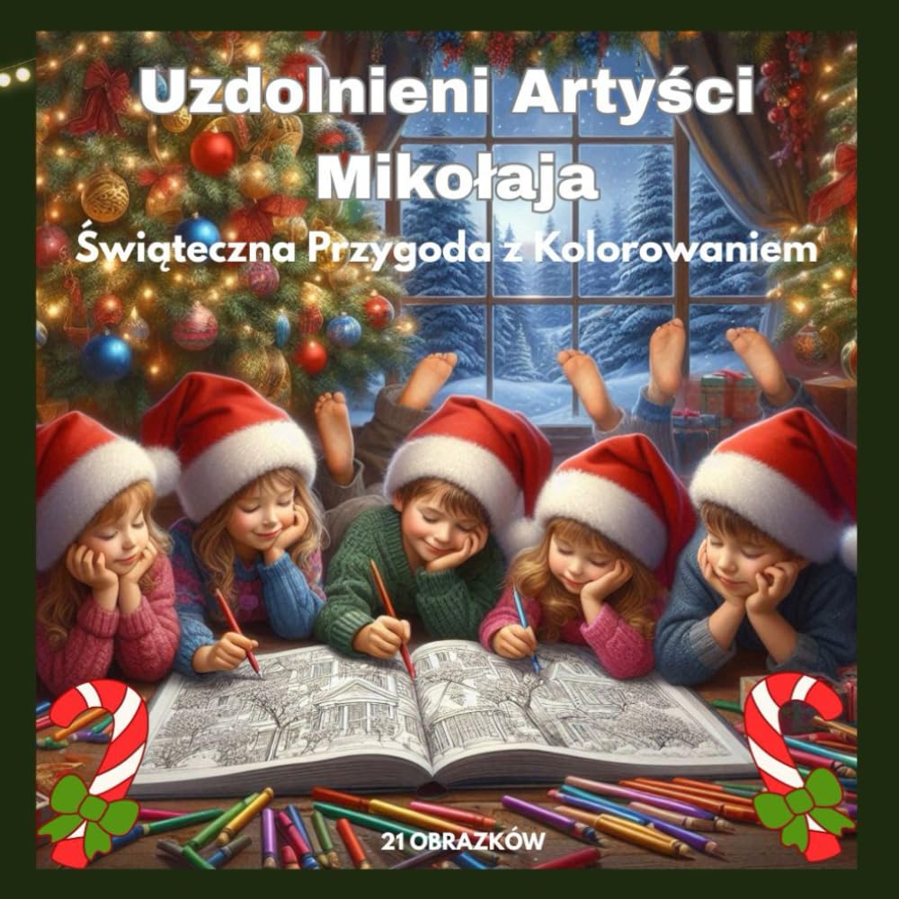 Uzdolnieni Artyści Mikołaja :: Świąteczna Przygoda z Kolorowaniem