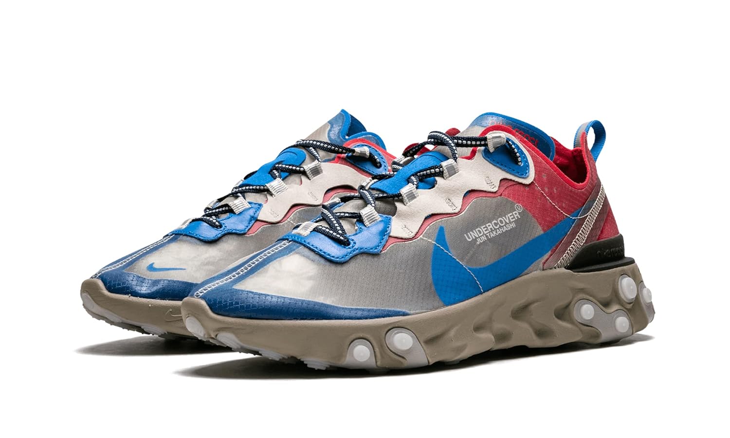 Amazon.com | Nike Mens React Element 87/Undercover BQ2718 200 Light Beige -  Size 4 | Running