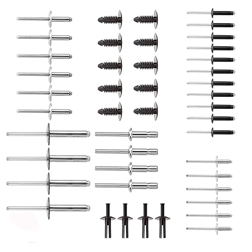 100 piezas de pasadores de plástico de ajuste universal para carrito de golf Yamaha, carrito de golf X-Mas Club Cart EZGO TXT RXV, remaches de