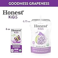 Vista 6 de Honest Kids, Goodness Grapeness, 6 onzas líquidas (paquete de 8)