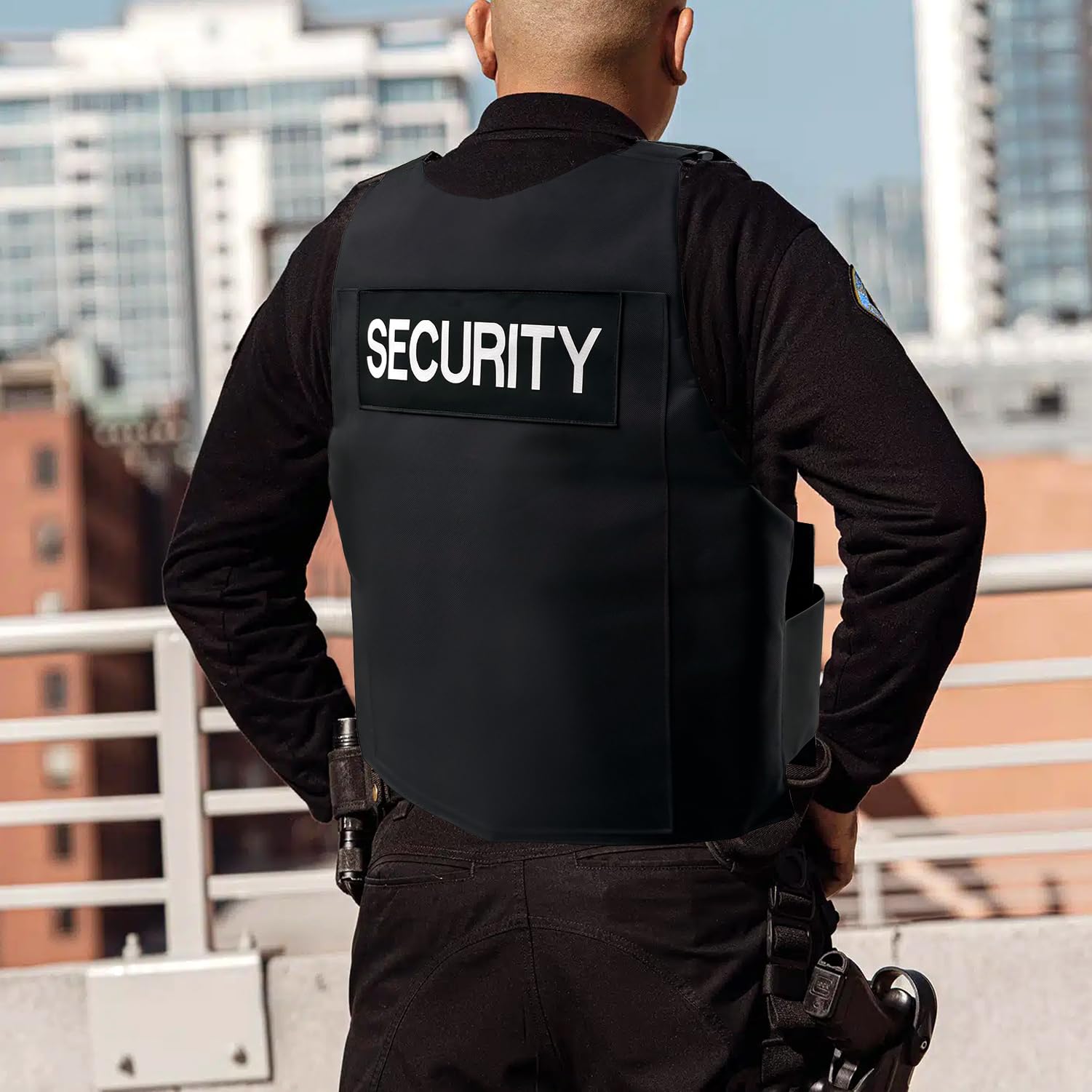 Taeku Gilet da Allenamento Outdoor, Gilet di Sicurezza Leggero Regolabile per Airsoft, Paintball, Cosplay e Giochi di Squadra