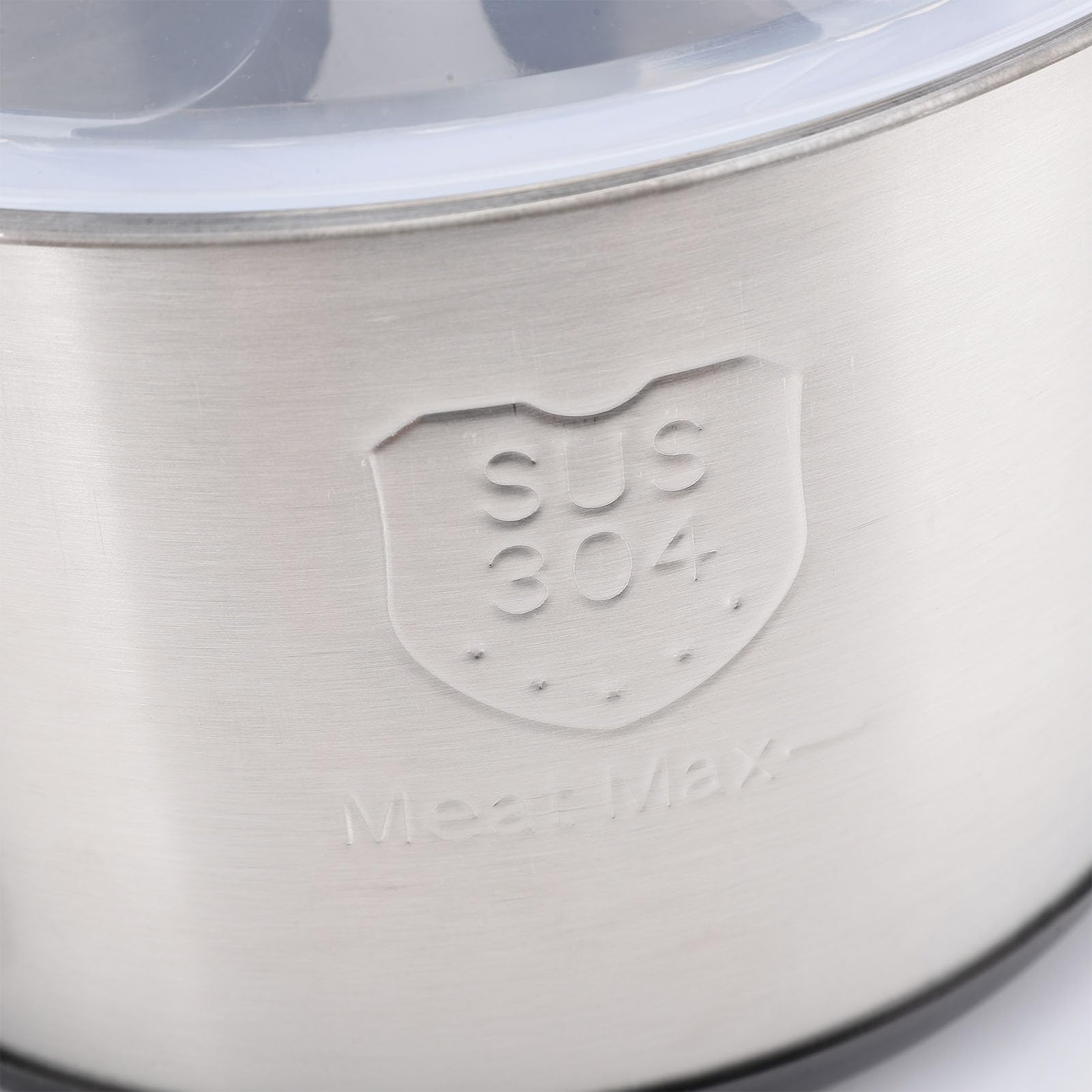 Procesador de Carne de 500 W, Picadora de Alimentos Compacta de Acero Inoxidable de 5 L con Motor de Cobre, Picadora de Verduras Eléctrica de Alta Eficiencia para Cocina (Enchufe