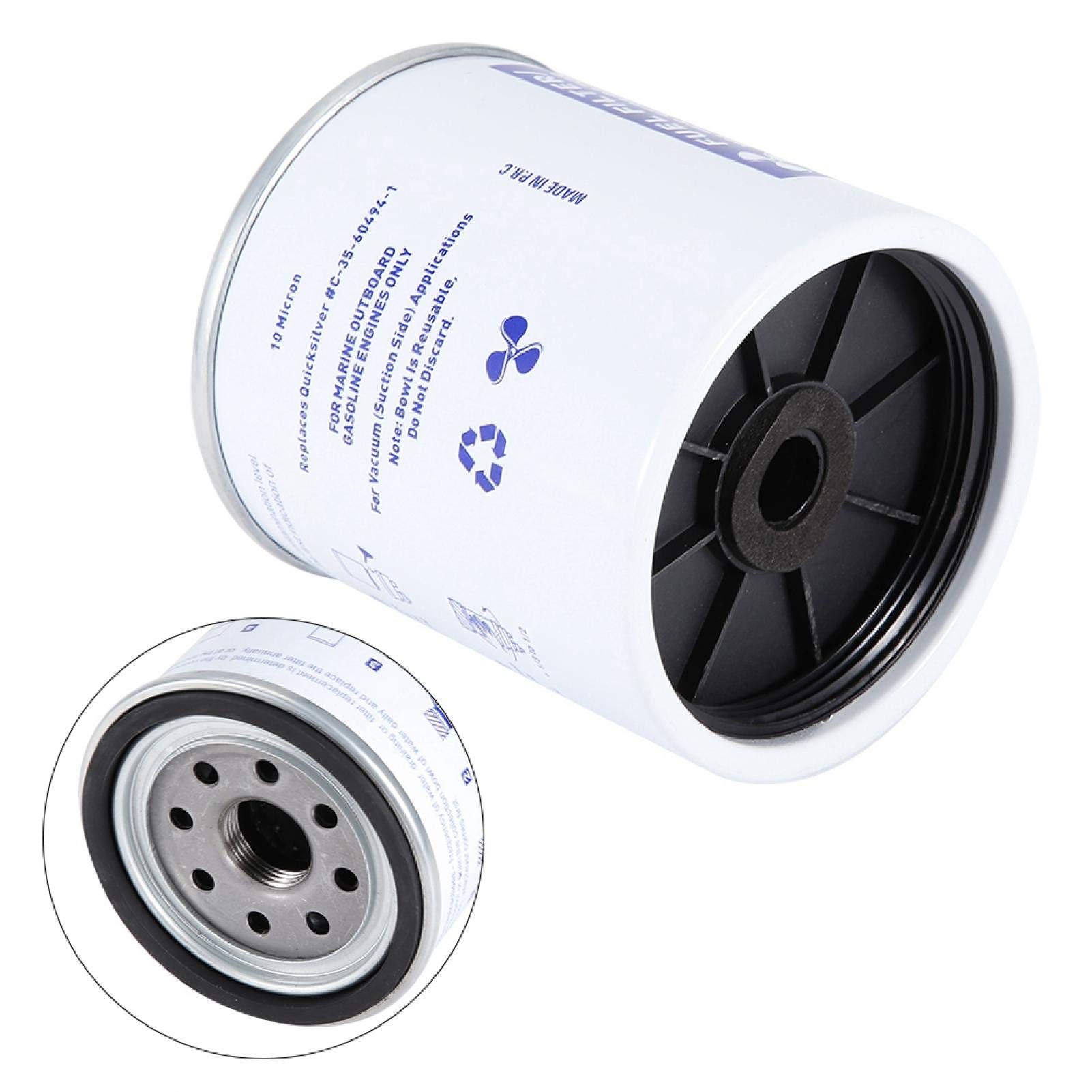 Filtre à Carburant Moteur Racor - Séparateur Eau-Carburant pour Bateaux et Yachts Hors-Bord