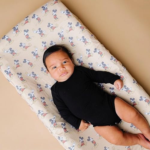 Miniatura 3 de Funda de punto prémium para cambiador de pañales Mickey Mouse de Mickey Mouse Copper Pearl