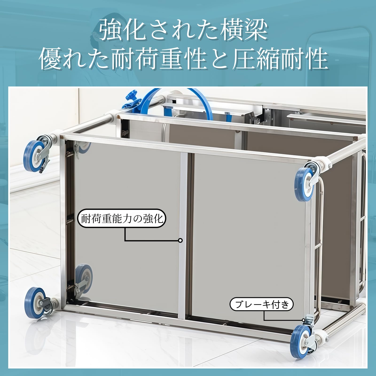 医療用ワゴン クリニックワゴン 回診車 介護用　医療カート 耐荷重100KG Amazon.co.jp: Tappros 医療用ワゴン 回診車 キャスター付き 3段