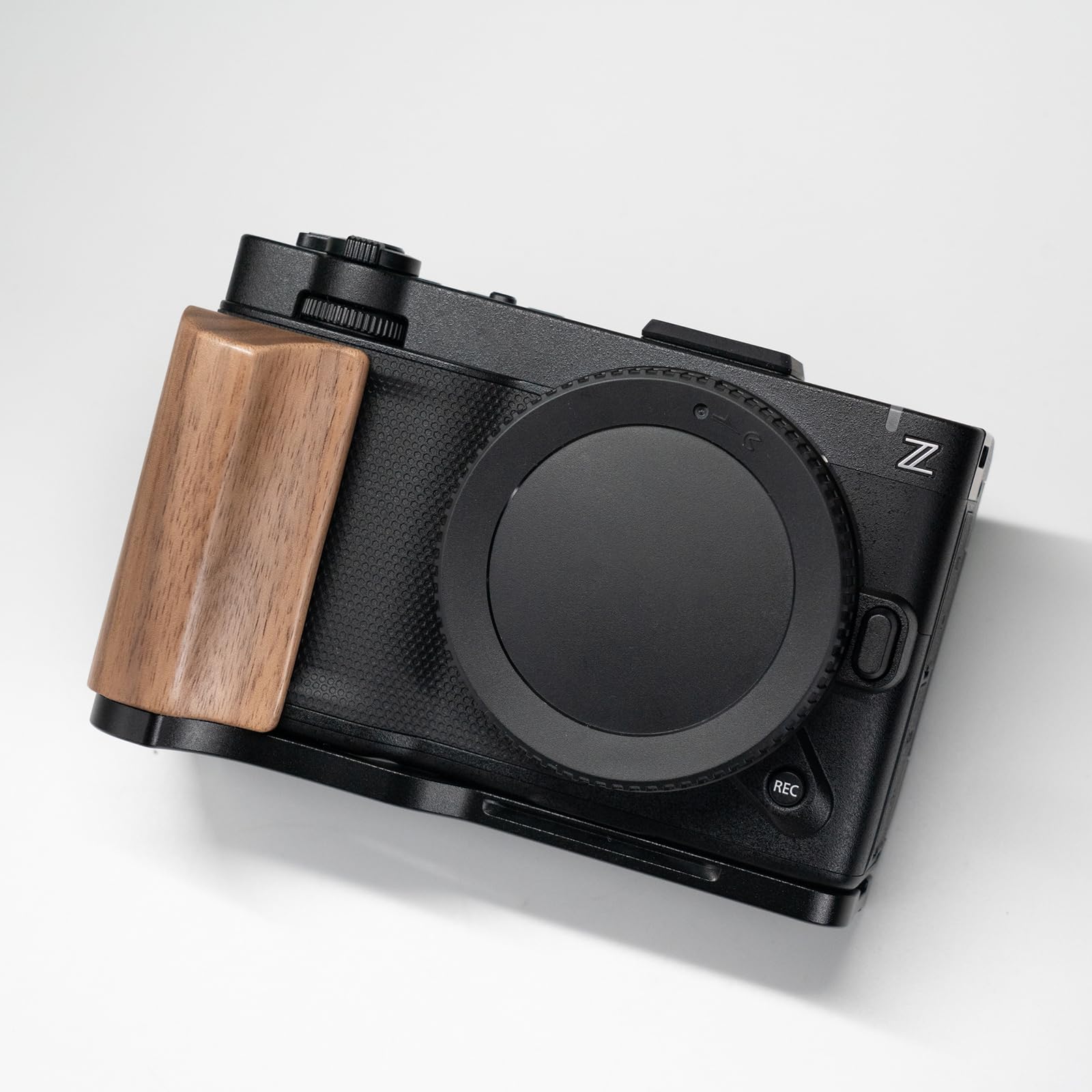 Amazon | Iborrys 高級レトロ実木 カメラグリップ 、対応 Nikon ニコン
