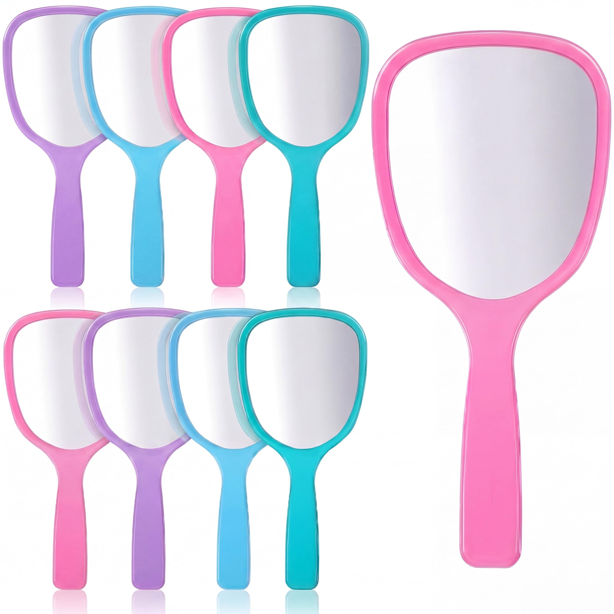 Photo 1 of Jetec 8 Small Handheld Makeup Mirrors