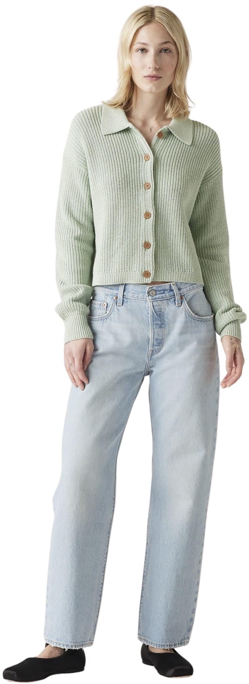 Levi's Donna Jeans 501 90s Ankle in Cotone, Straight Fit