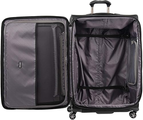 Miniatura 7 de Travelpro Crew Versapack - Maleta giratoria extensible Softside Negro azabache 407186901