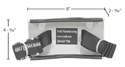 Miniatura 7 de Soporte especial de pared para 1 cilindro Vestil CB-W-S acero